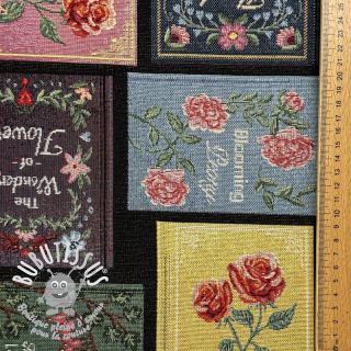 Tissu déco GOBELIN PREMIUM Library Book Cover