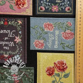 Tissu déco GOBELIN PREMIUM Library Book Cover
