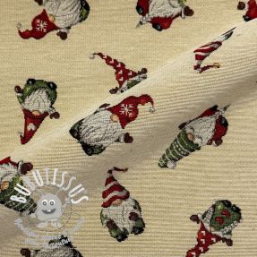 Tissu déco GOBELIN PREMIUM Tomte Holiday Joy