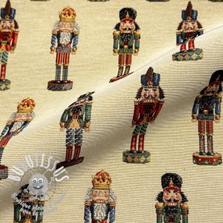 Tissu déco GOBELIN PREMIUM Xmas Nutcracker