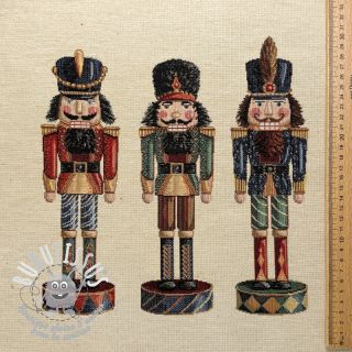 Tissu déco GOBELIN PREMIUM Nutcracker PANEL
