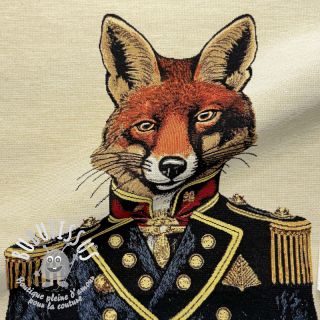 Tissu déco GOBELIN PREMIUM Fox Admiral Statue PANEL