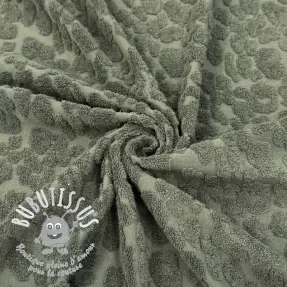 Éponge Animal skin dark green