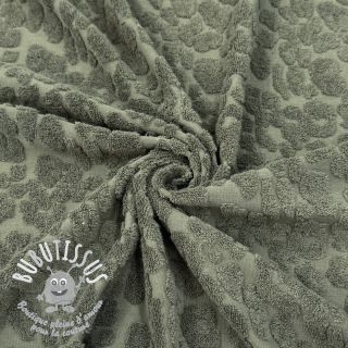 Éponge Animal skin dark green