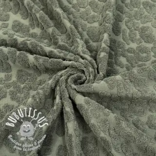 Éponge Animal skin dark green
