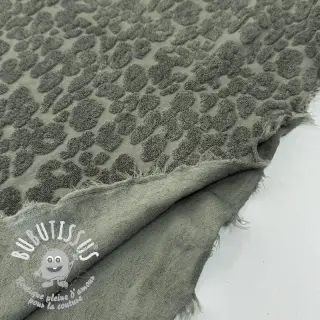 Éponge Animal skin dark green