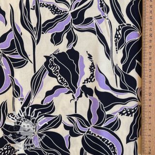 Viscose ROSELLA STRETCH Flowers