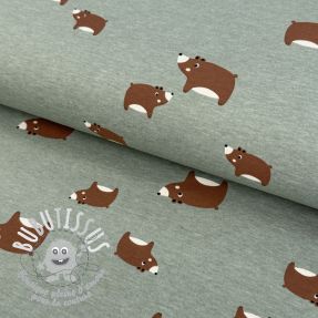 Jersey Bears dark mint melange