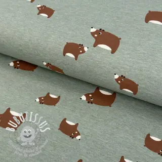 Jersey Bears dark mint melange