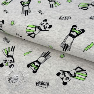 Jersey NEON Super heroes ecru melange