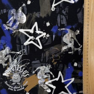 Sweat Graffiti black digital print