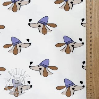 Sweat Dogs and hearts off white