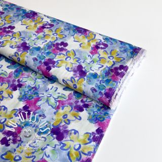 Viscose RADIANCE Flower Horas digital print