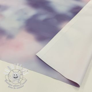 Raincoat fabric Abstract pink