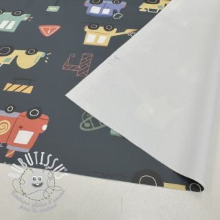 Raincoat fabric Vehicles army green