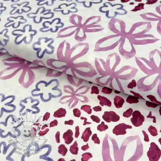 Satin ROYAL MICRO Abstarct white