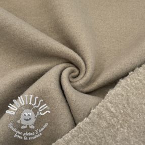 Tissu de manteau PRATO wool taupe