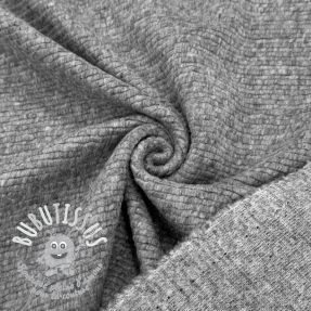 Tissu de manteau PRATO wool light grey melange