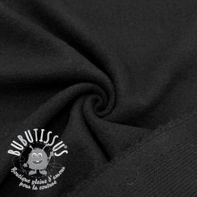 Tissu de manteau PRATO wool black in black