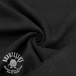Tissu de manteau PRATO wool black in black