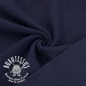 Tissu de manteau PRATO perfect wool marine