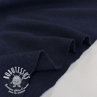 Tissu de manteau PRATO perfect wool marine