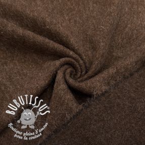 Tissu de manteau PRATO wool brown