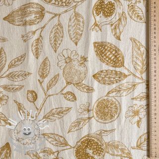 Tissu déco RUSTIC VINTAGE PRINT Granata peanut