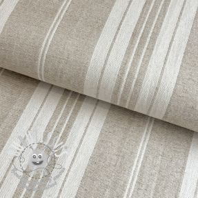Tissu déco jacquard LINEN LOOK Granville lin