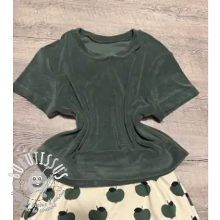 Éponge stretch dark green