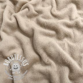 Micro-molleton beige