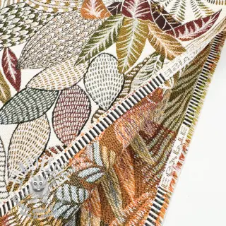 Tissu déco jacquard Egypte blanc