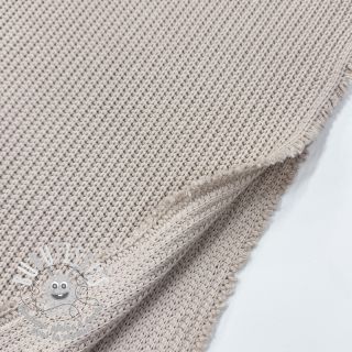 Tissu tricot BIG KNIT natural