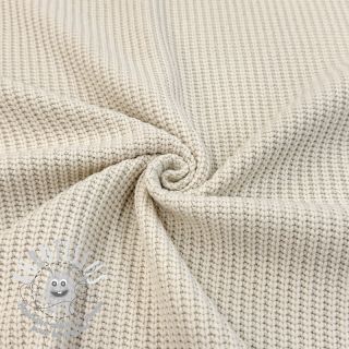 Tissu tricot BIG KNIT cream