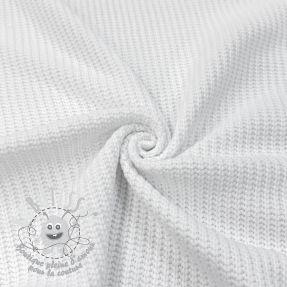 Tissu tricot BIG KNIT white