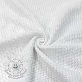 Tissu tricot BIG KNIT white