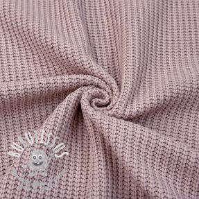 Tissu tricot BIG KNIT old pink