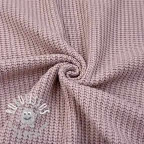 Tissu tricot BIG KNIT old pink