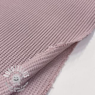 Tissu tricot BIG KNIT old pink