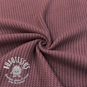 Tissu tricot BIG KNIT lilac