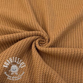 Tissu tricot BIG KNIT brown