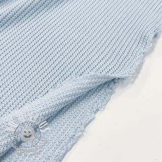 Tissu tricot BIG KNIT baby blue