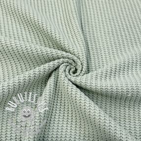 Tissu tricot BIG KNIT mint