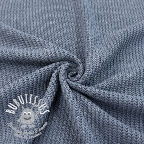 Tissu tricot BIG KNIT blue