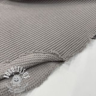 Tissu tricot BIG KNIT stone
