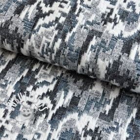 Tissu maille tricot jacquard Comfilia Camo black