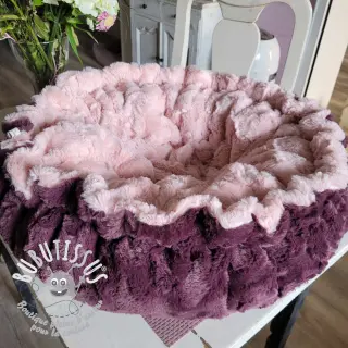 Fourrure aubergine