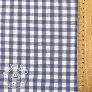 Tissu coton Check lavender