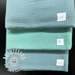 Paquet de tissus double gaze de coton ORGANIC 595