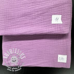 Paquet de tissus double gaze de coton ORGANIC 594